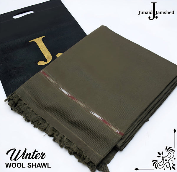 J. Gents Winter Wool Shawl
