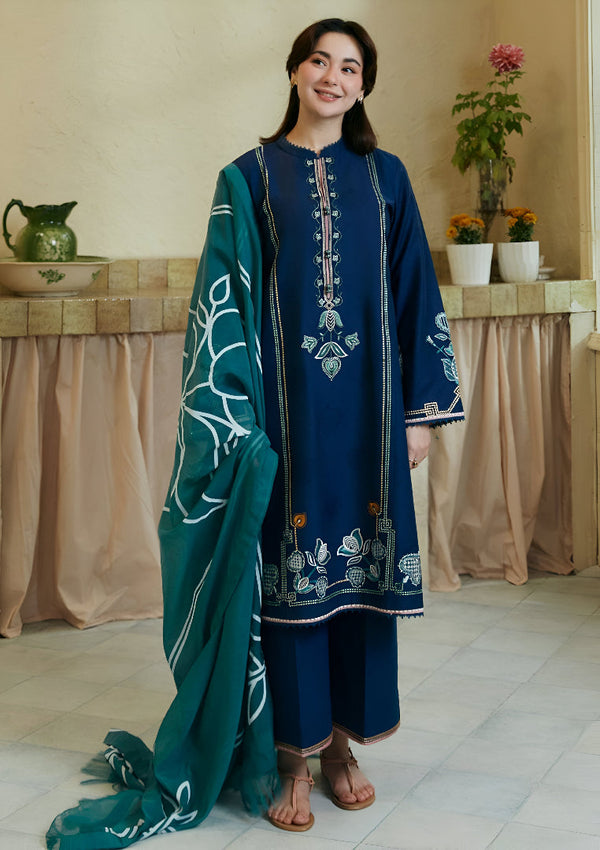 COCO DHANAK 3PC EMBROIDERED | D # 188