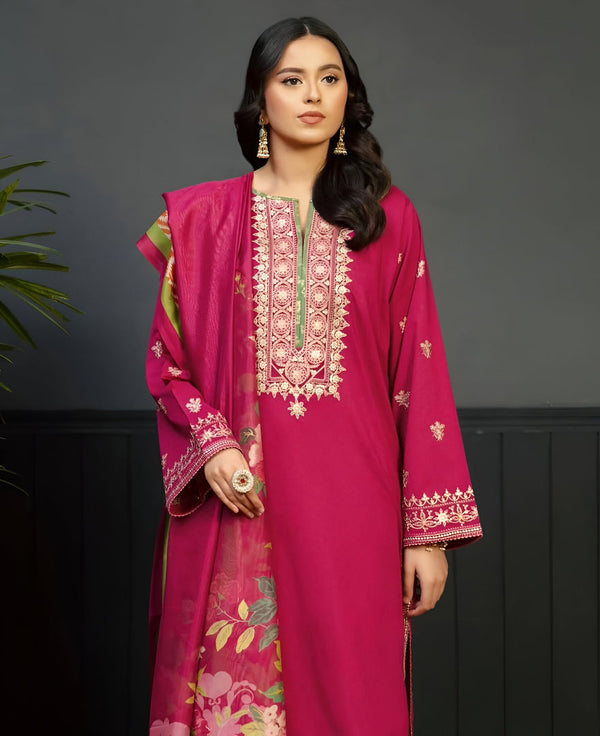 KOKUM DHANAK 3PC EMBROIDERED | D # 181