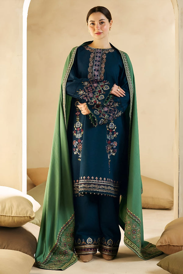 COCO DHANAK 3PC EMBROIDERED | D # 211