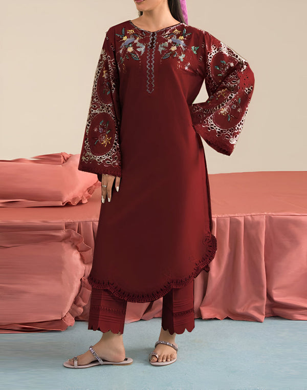 VANYAURGE DHANAK 2PC EMBROIDERED | D # 332