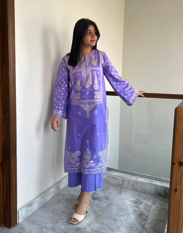 BAREEZE DHANAK 2PC EMBROIDERED | D # 176