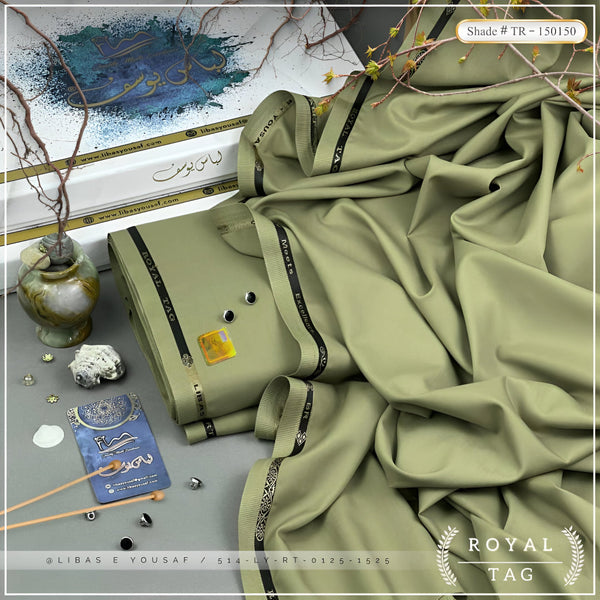 Libas-E-Yousaf Unstitched Wash'n Wear Fabric | ROYAL - TAG ( RT-0125 )