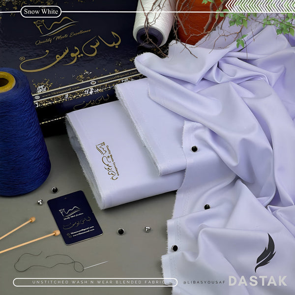 Libas-E-Yousaf Unstitched Wash'n Wear Fabric | ROYAL - TAG ( RT-0125 )