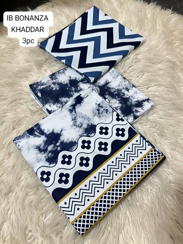 IB Bonanza Khaddar 3pc Unstitched | D # 427