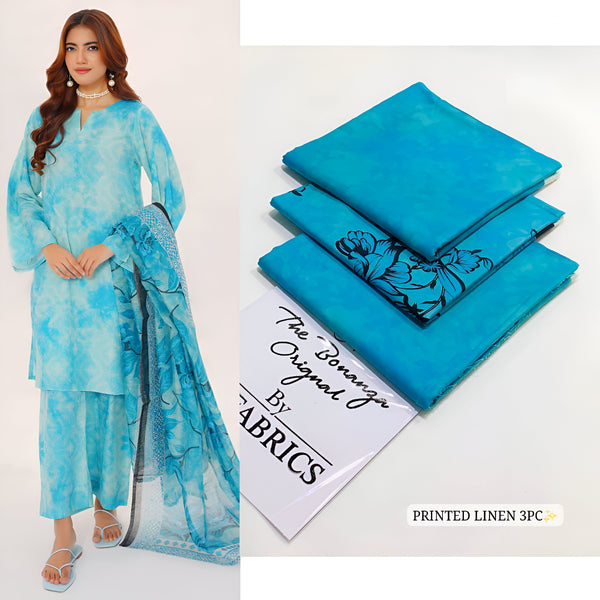 IB Bonanza | Binsaeed Linen 3pc | D # 4631